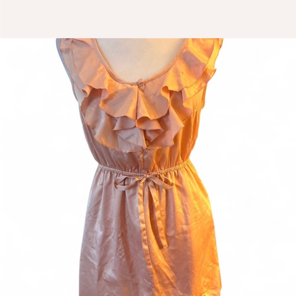 Forever 21 Blush Ruffled Top